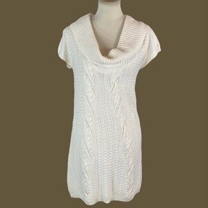 Express white Cowl Neck Sweater